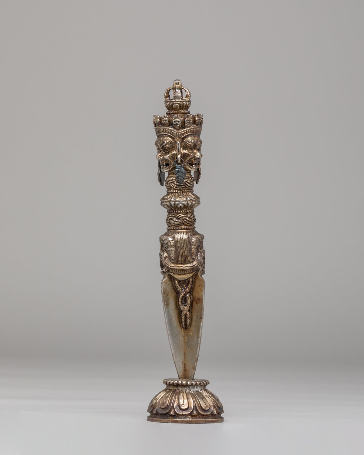 Buddhist Ceremonial Phurba | Handcrafted Ritual Dagger for Protection