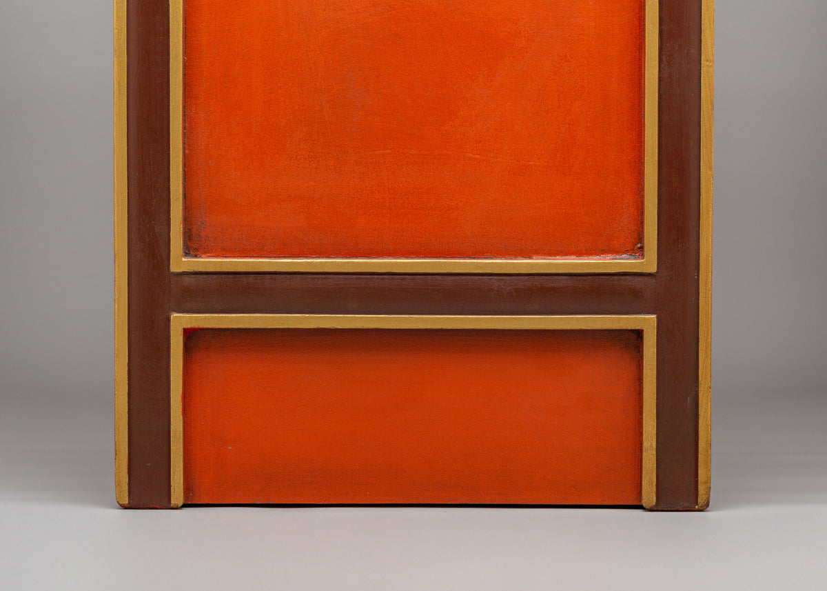 Traditional Tibetan Cabinet | Handcrafted Pine Wood Furniture