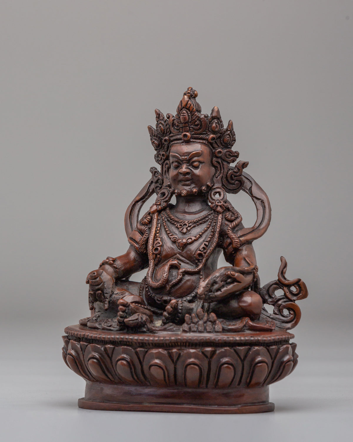 Tibetan Wealth Deity Dzambhala Sculpture | Symbol of Prosperity