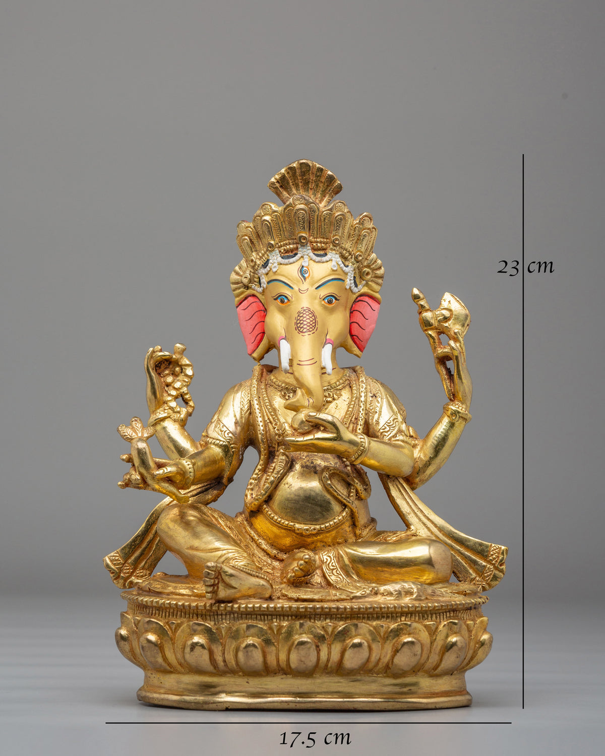 Sacred Spiritual Ganesh Altar Statue | Symbol of Wisdom and Prosperity
