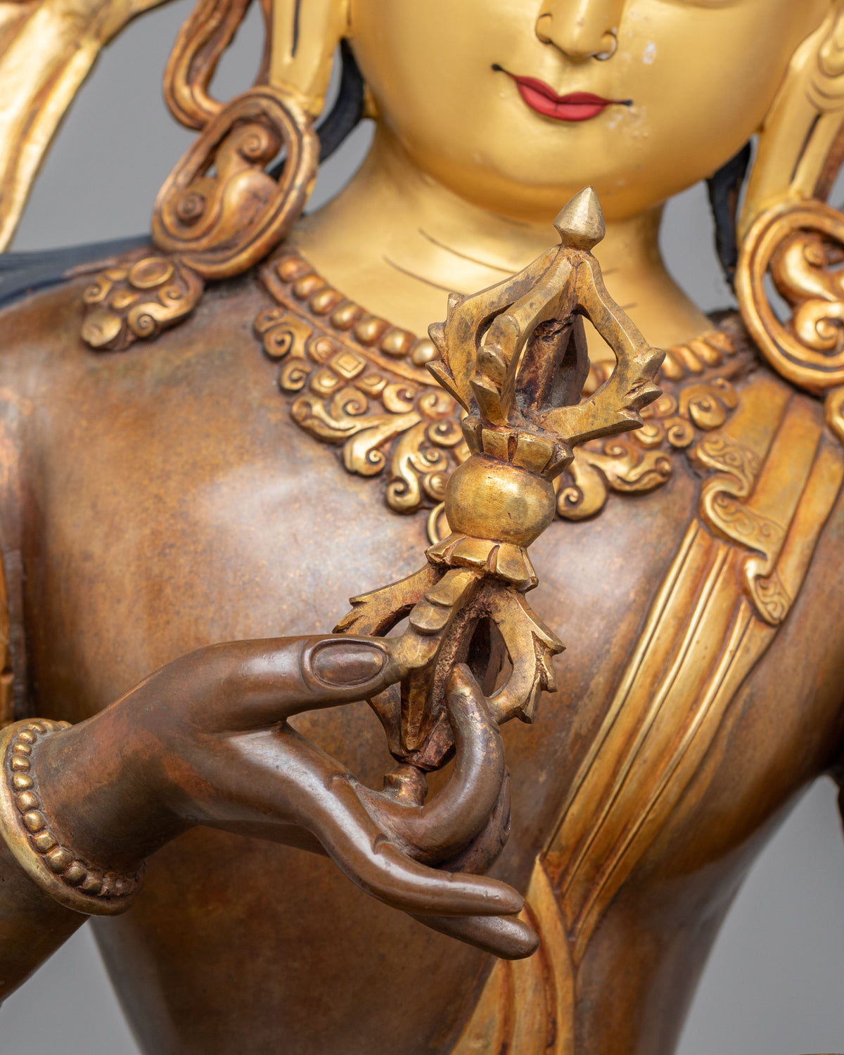 Sacred Vajrasattva Buddhist Statue | Symbol of Purity and Spiritual Transformation