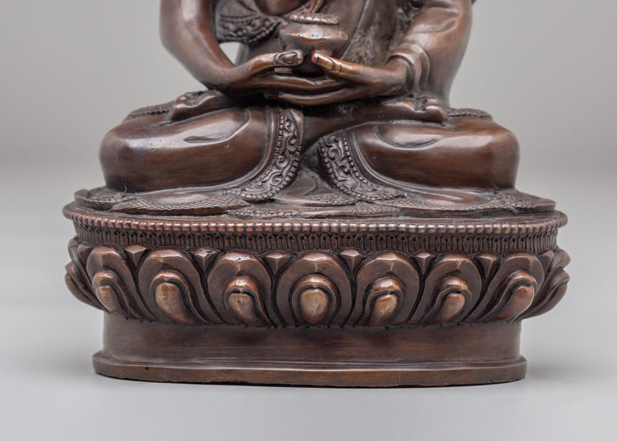 Handmade Altar Amitabha Buddha Statue | Himalayan Artwork