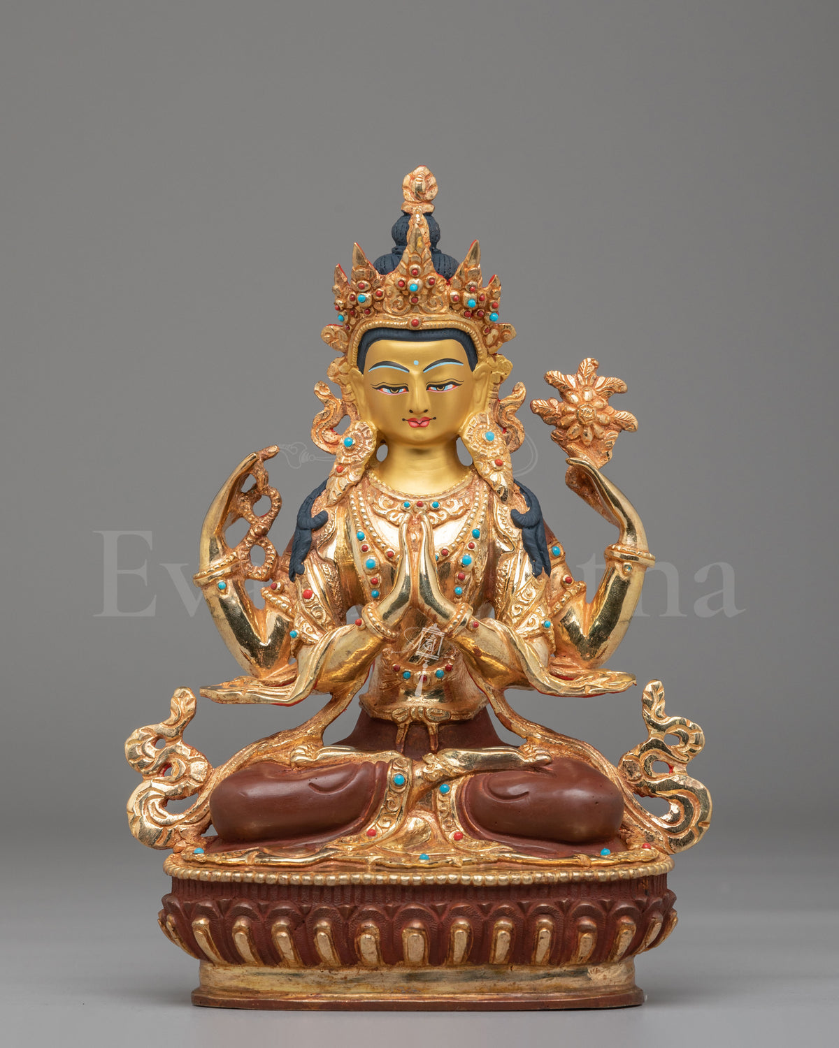 Traditional Chenrezig Compassion Sculpture 