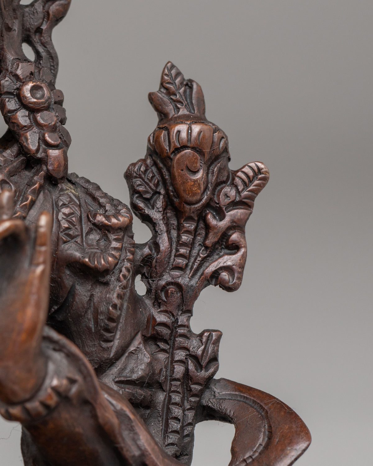 Handmade White Tara Buddhist Sculpture | Spiritual Altar Decor