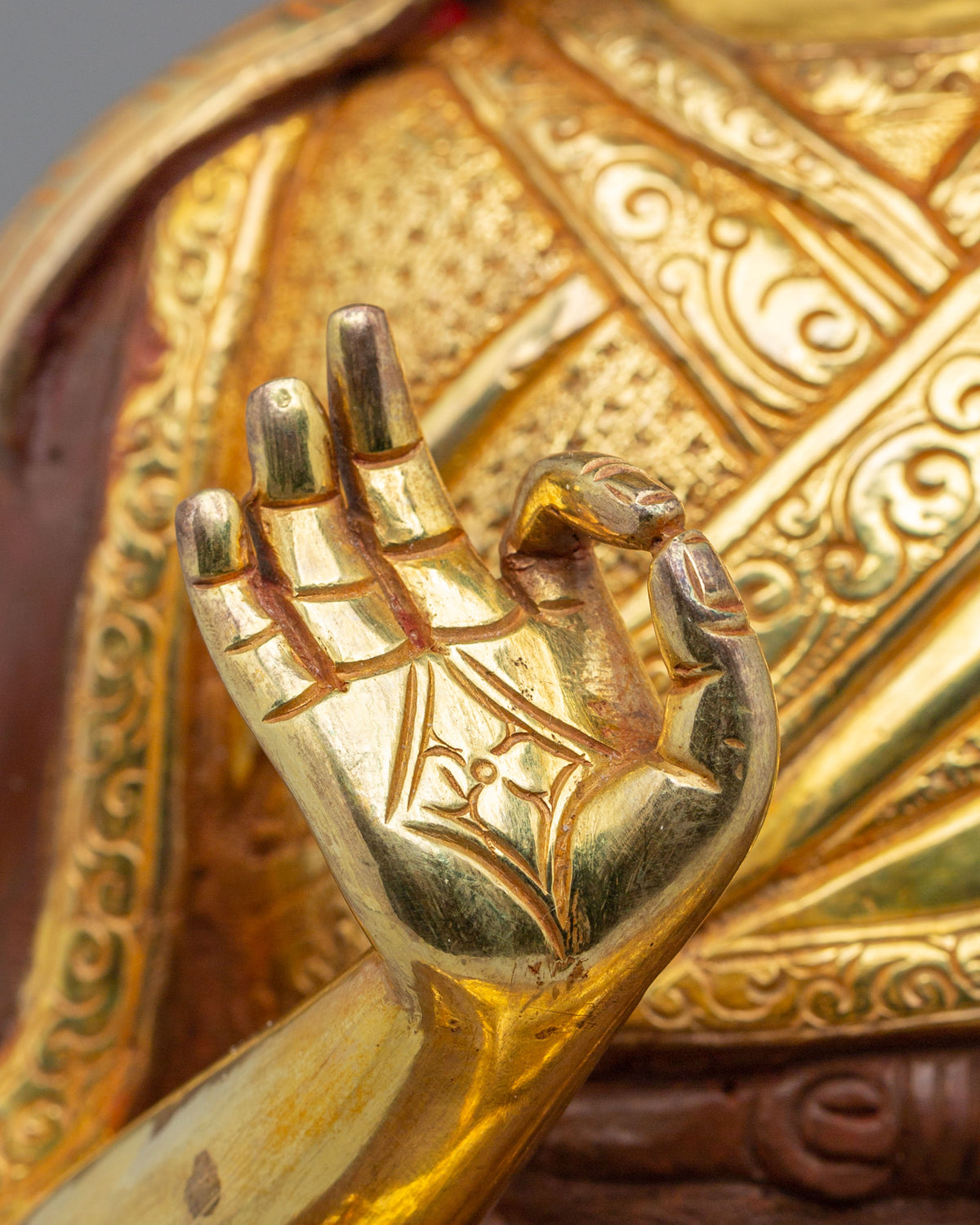Tsongkhapa Buddhist Sculpture Set | Gelug Buddhist Masters