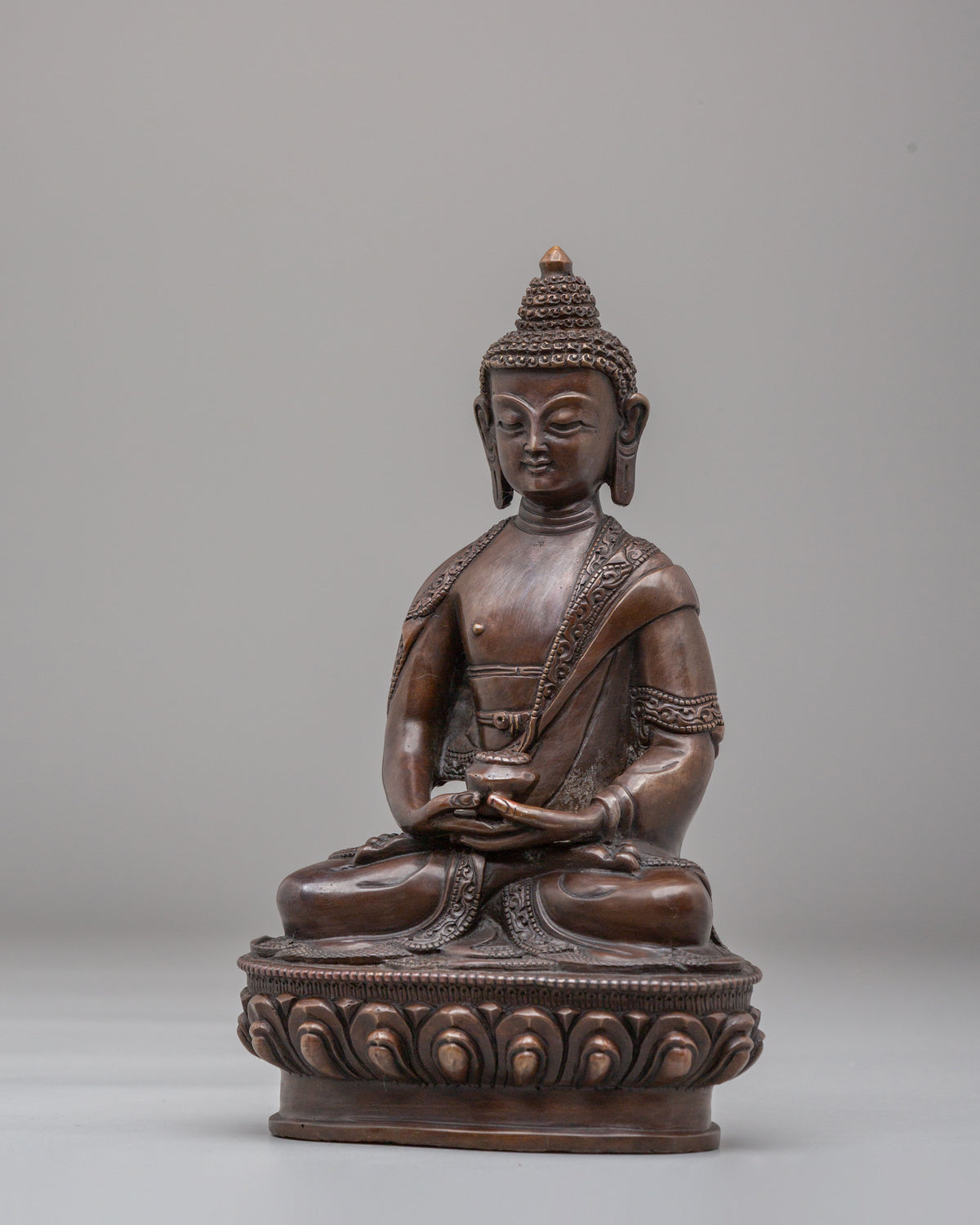 Handmade Altar Amitabha Buddha Statue | Himalayan Artwork