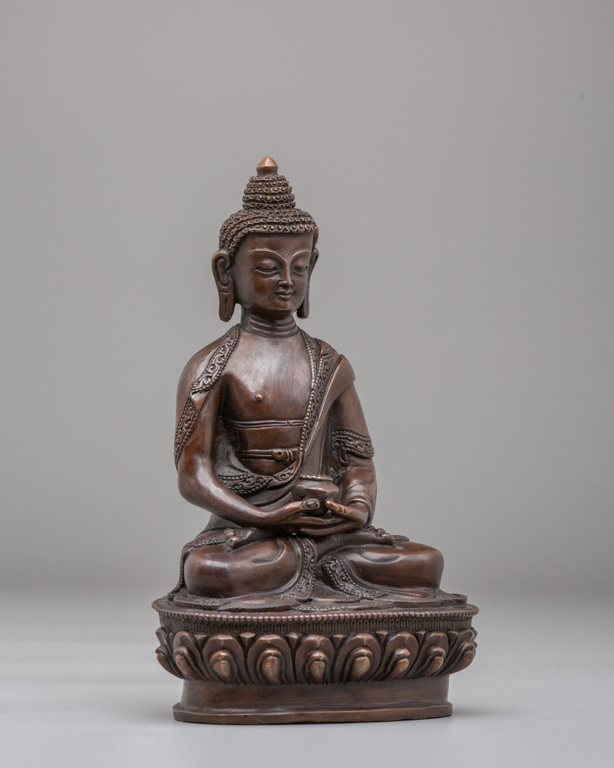 Handmade Altar Amitabha Buddha Statue | Himalayan Artwork