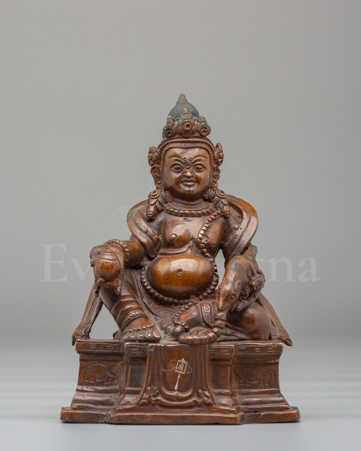 Handmade Dzambhala Meditation Statue 