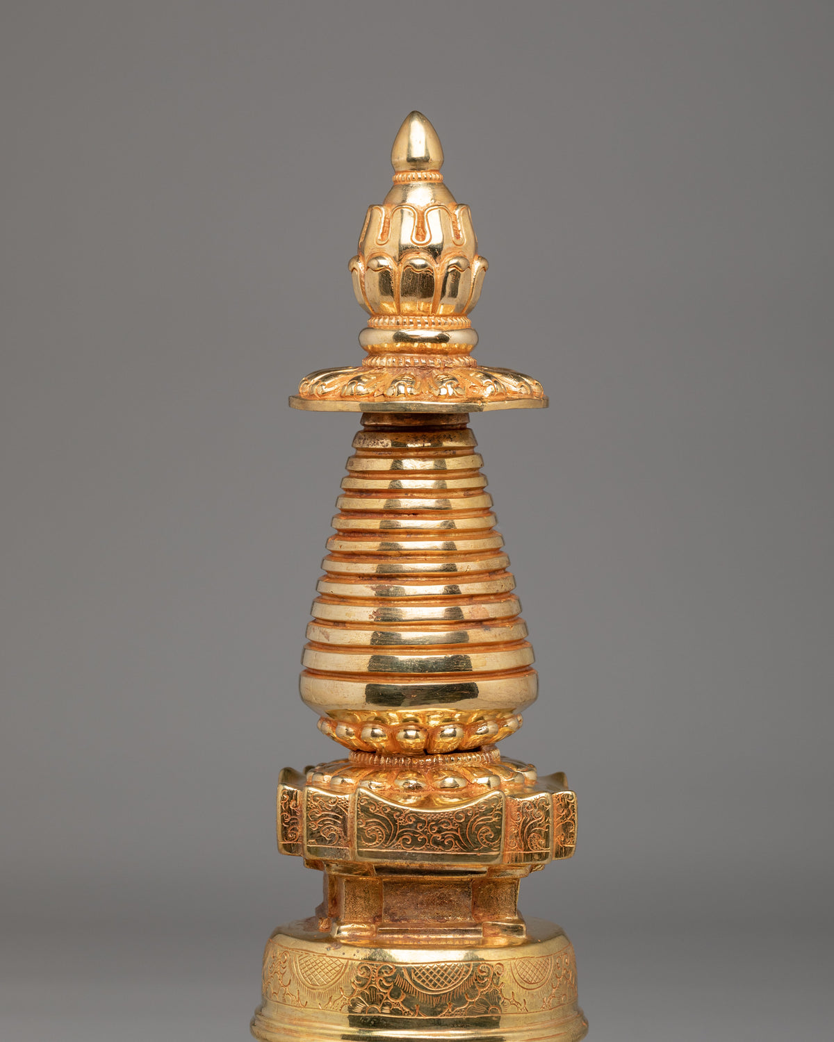 Handcrafted Kadampa Buddhist Stupa | Symbol of Enlightenment