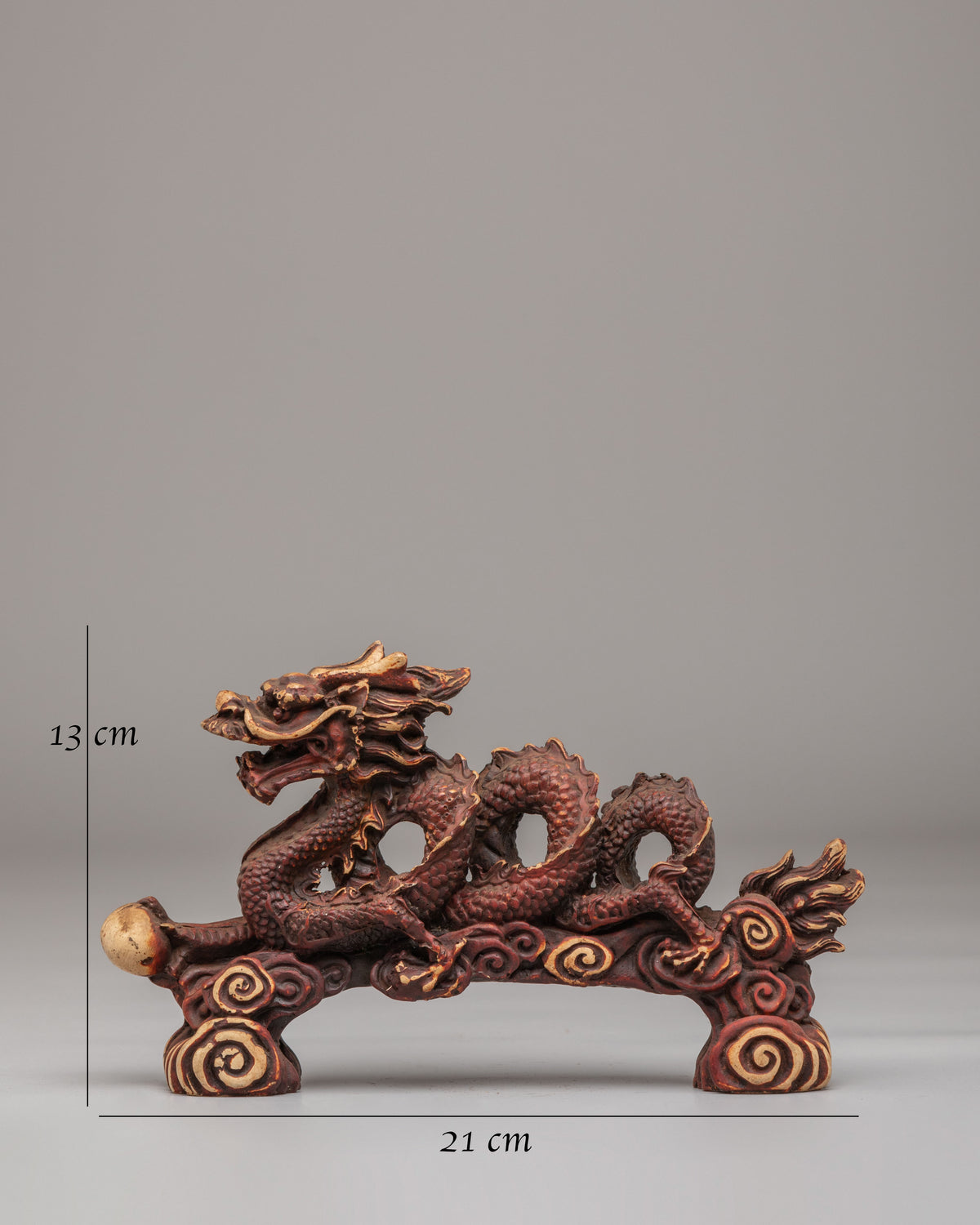 Himalayan Decorative Dragon Artwork | Yak Bone Powder Sculpture