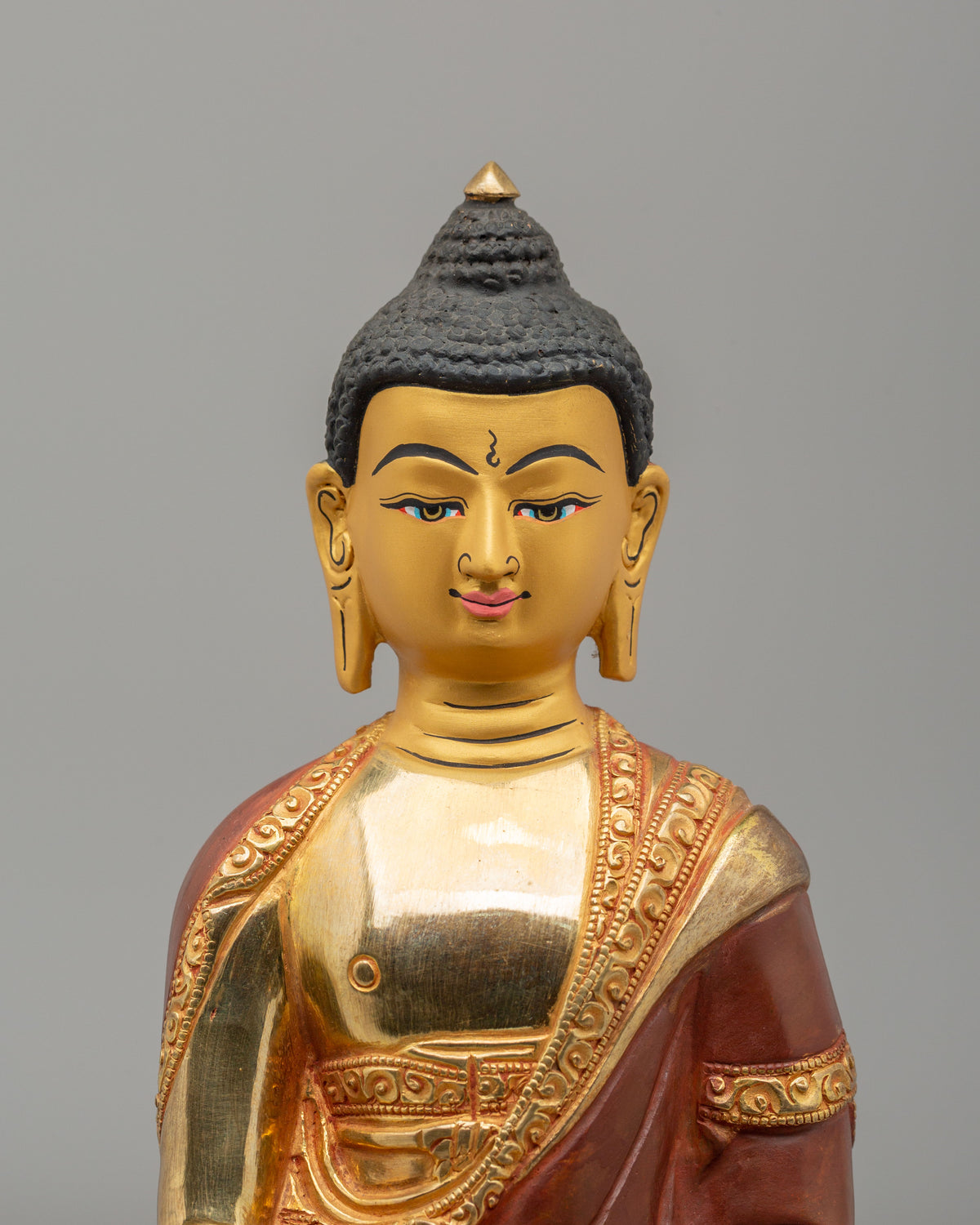 Shakyamuni Buddha Altar Sculpture | Perfect for Spiritual Home Decor
