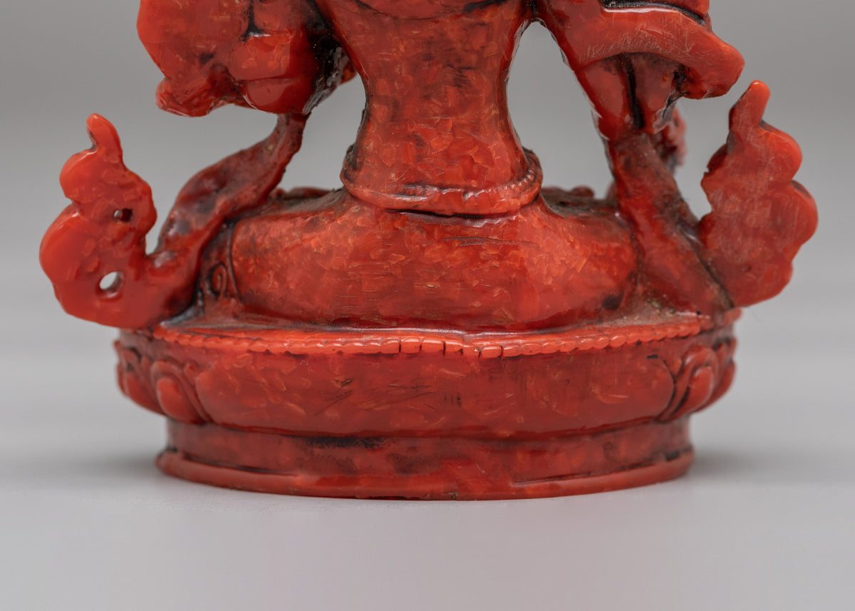 Traditional White Tara Buddhist Sculpture | Buddhist Spiritual Artwork