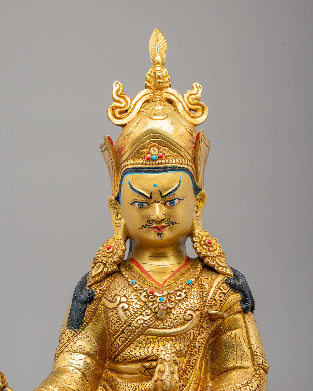 Guru Rinpoche Statue for Buddhist Shrine | Sacred Symbol of Wisdom