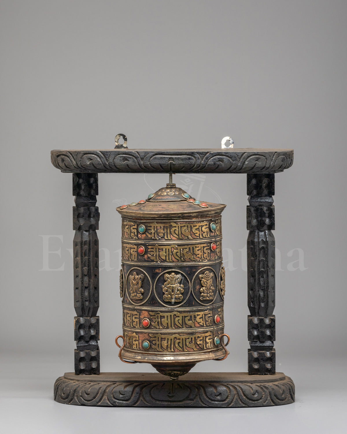 Tibetan Prayer Wheel for Buddhist Practice