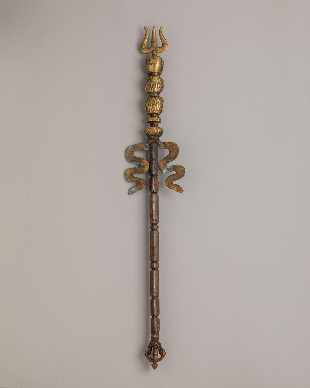 Tibetan Khatvanga for Ritual Practice | Handcrafted Vajrayana Tantric Tool