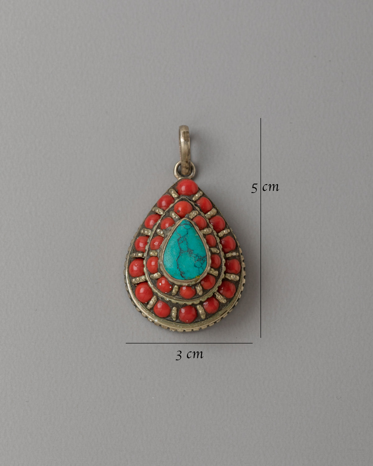 Handcrafted Tibetan Ghau Pendant | Traditional Spiritual Jewelry