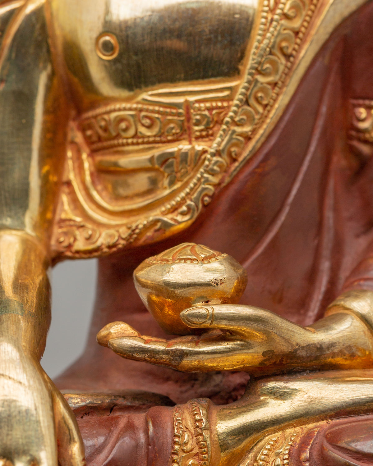 Shakyamuni Buddha Altar Sculpture | Perfect for Spiritual Home Decor