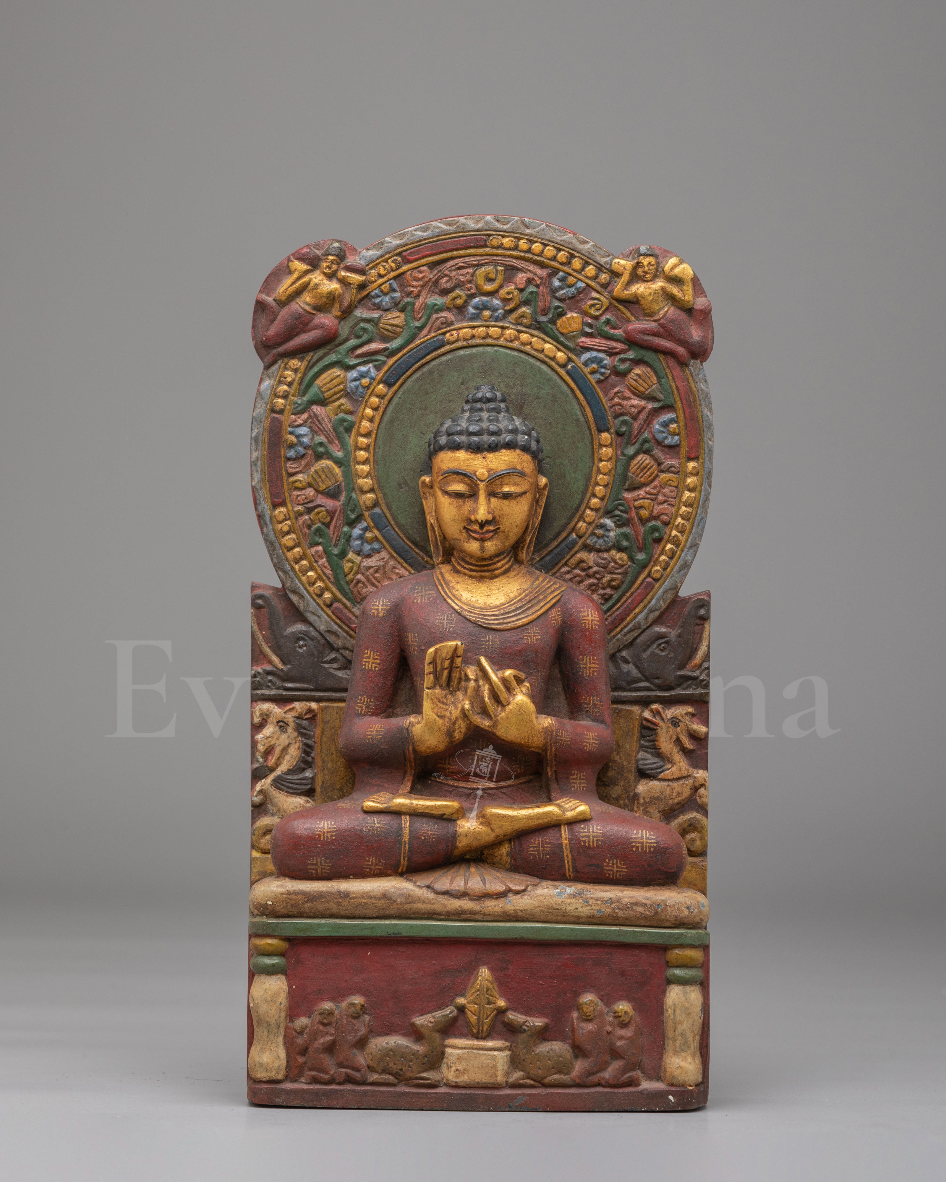 Traditional Tibetan Vairocana Sculpture