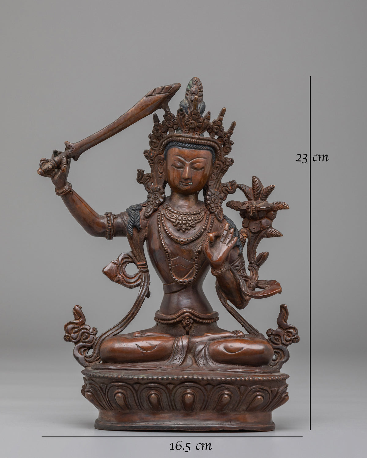 Sacred Manjushri Wisdom Buddha Statue | Symbol of Enlightenment