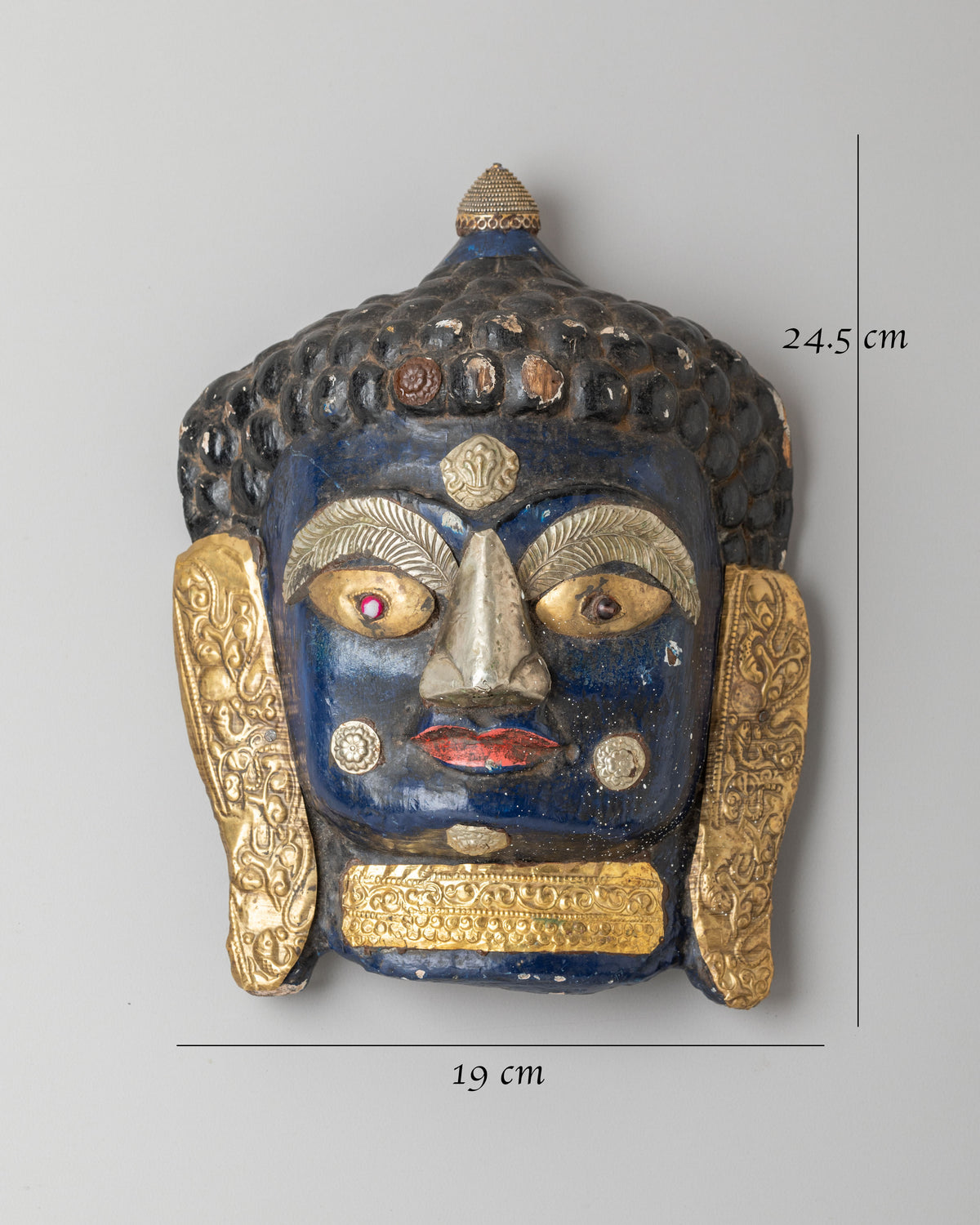 Zen Buddha Head Wall Decor | Spiritual Artwork for Peaceful Meditation Spaces