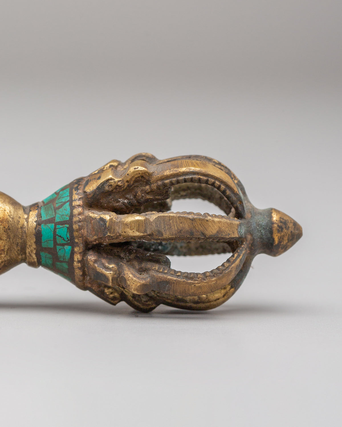 Vajra For Buddhist Ceremony | Brass Dorje Ritual Tool