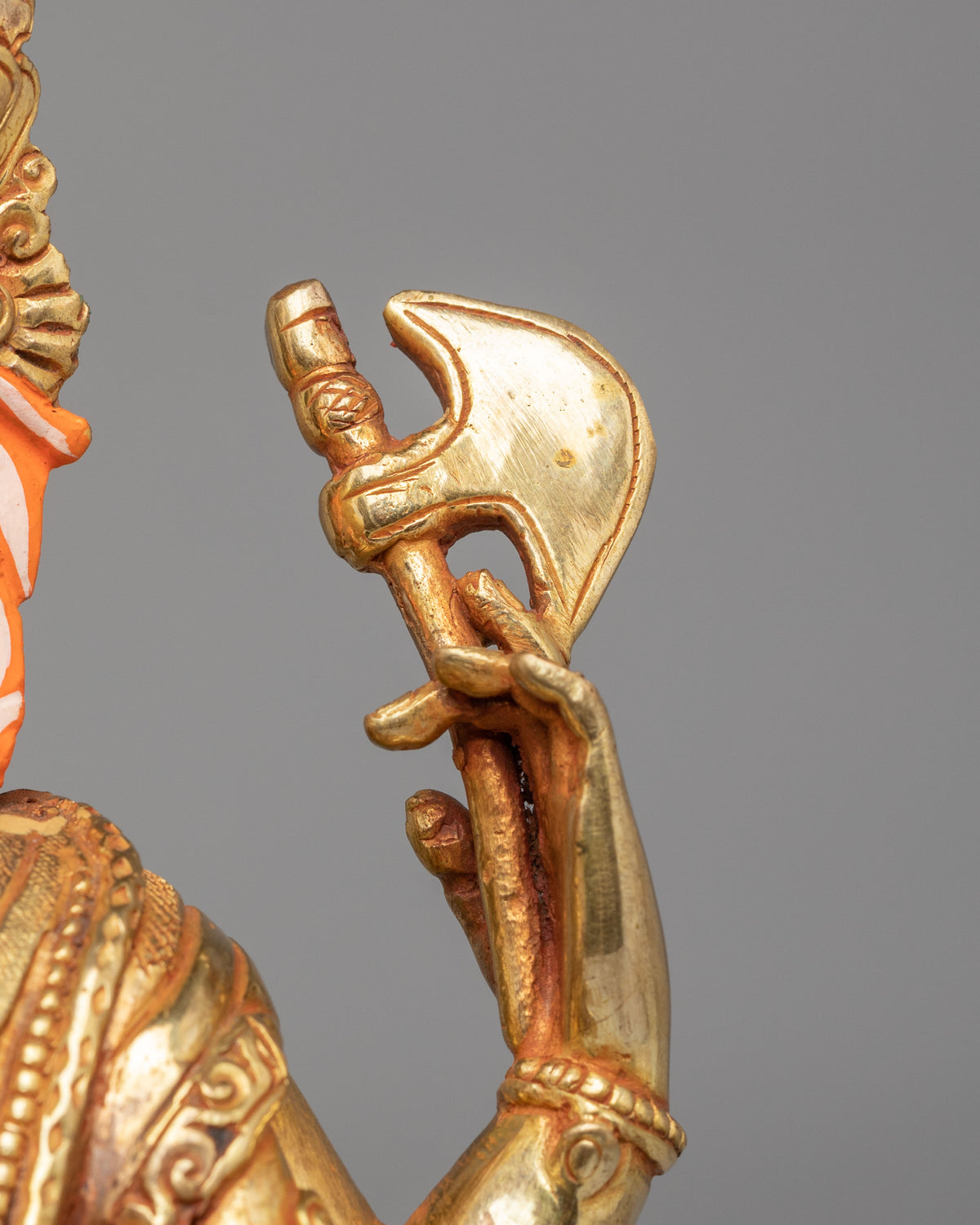 Handcrafted Ganesh Altar Statue | Hindu Deity Figurine for Spiritual Home Decor