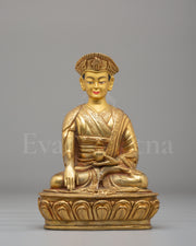 Traditional Jigten Sumgon Lama Sculpture