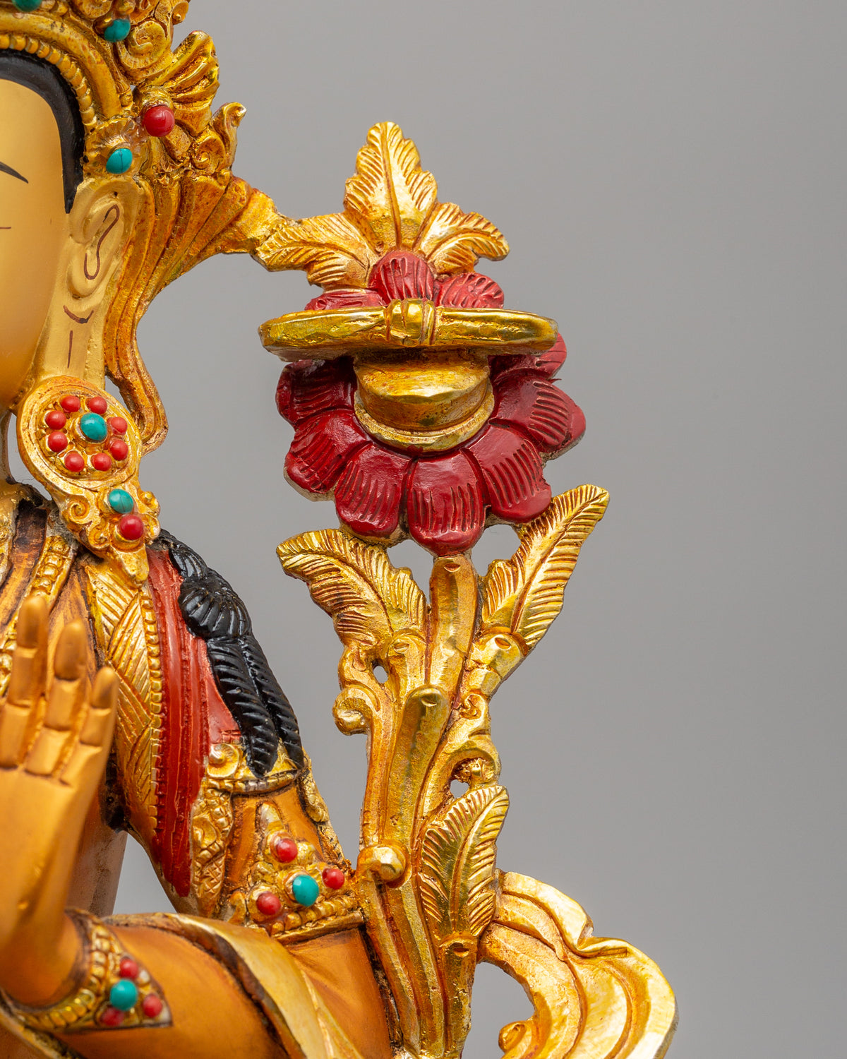 Handcrafted Manjushri Wisdom Statue | Symbol of Wisdom and Enlightenment