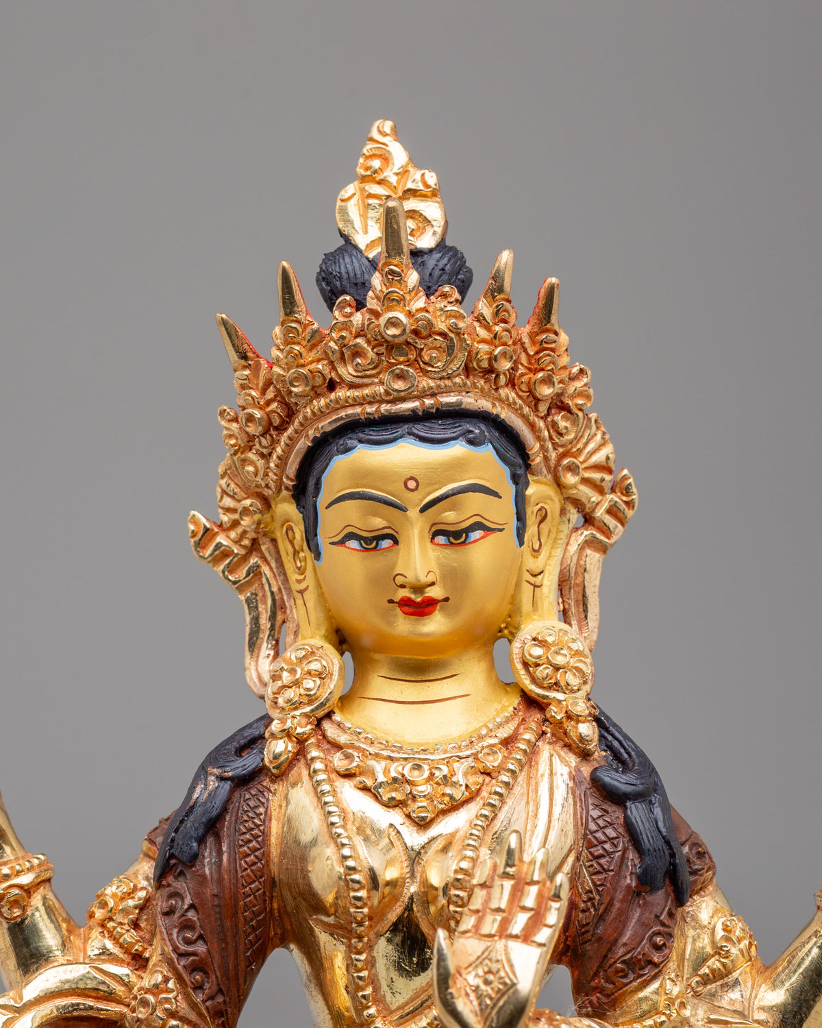 Handcrafted Lakshmi Sculpture | Sacred Altar Home Decor