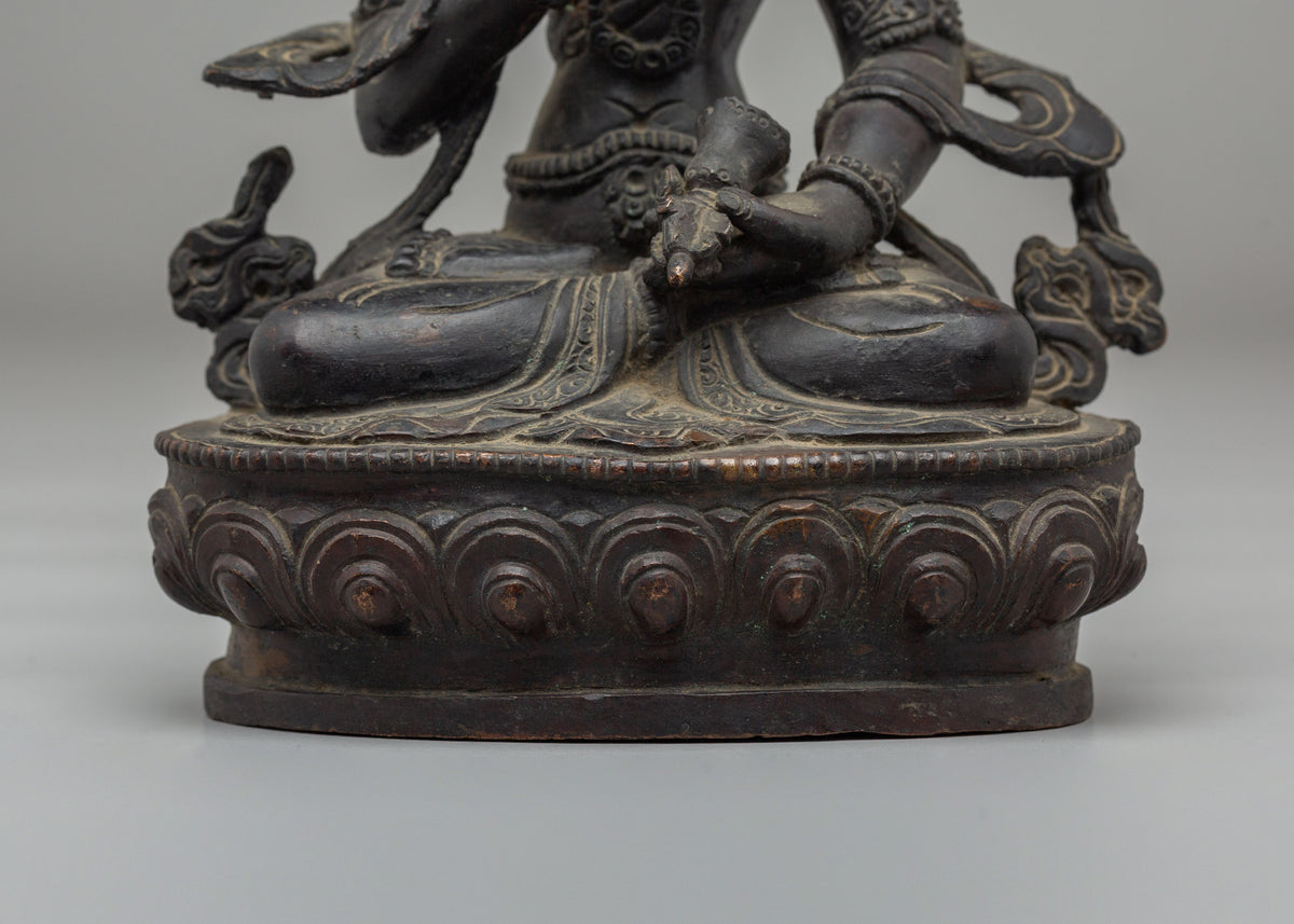 Tibetan Vajrasattva Buddhist Statue | Purification Deity