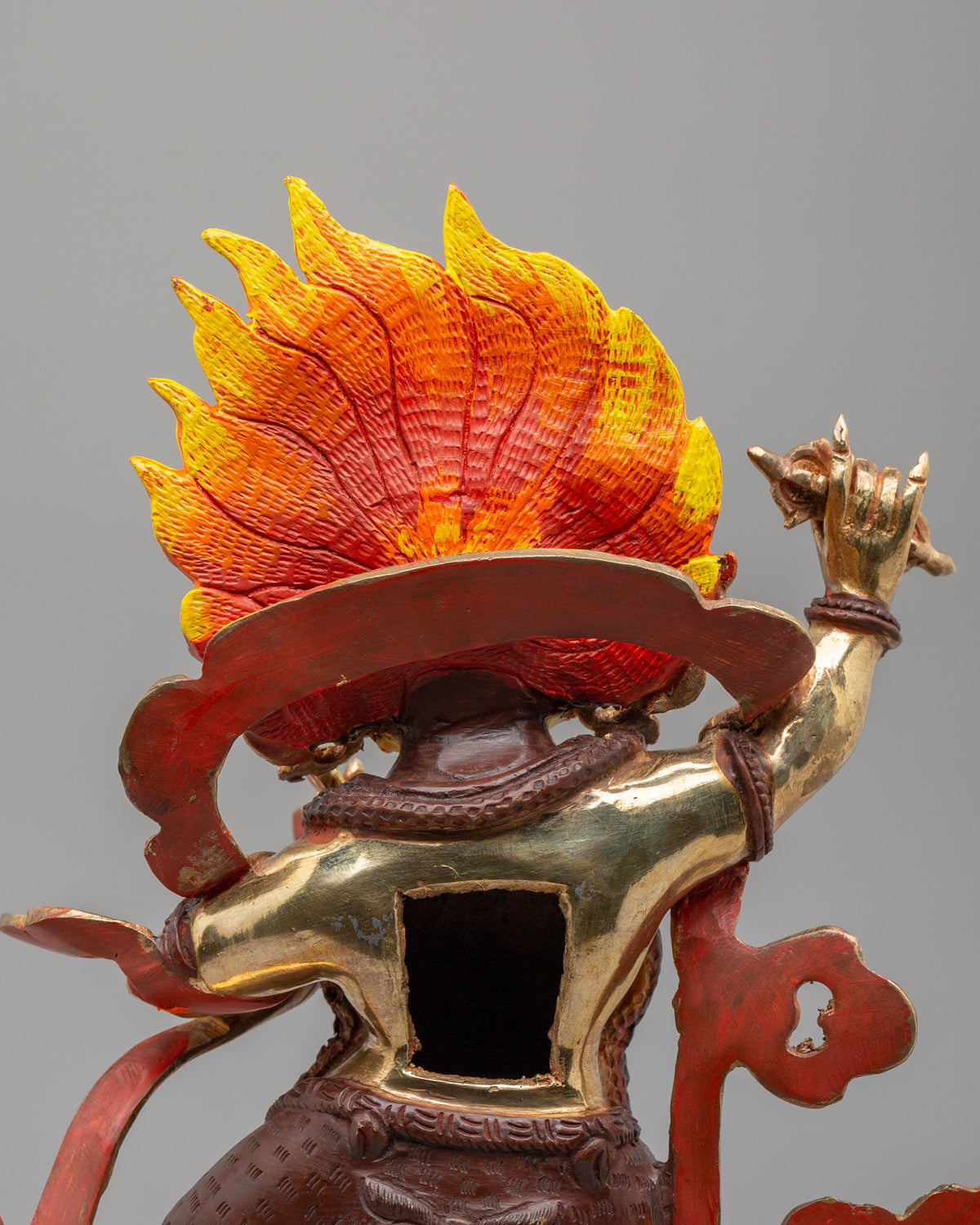 Vajrapani Buddhist Protector Sculpture | Symbol of Power and Protection