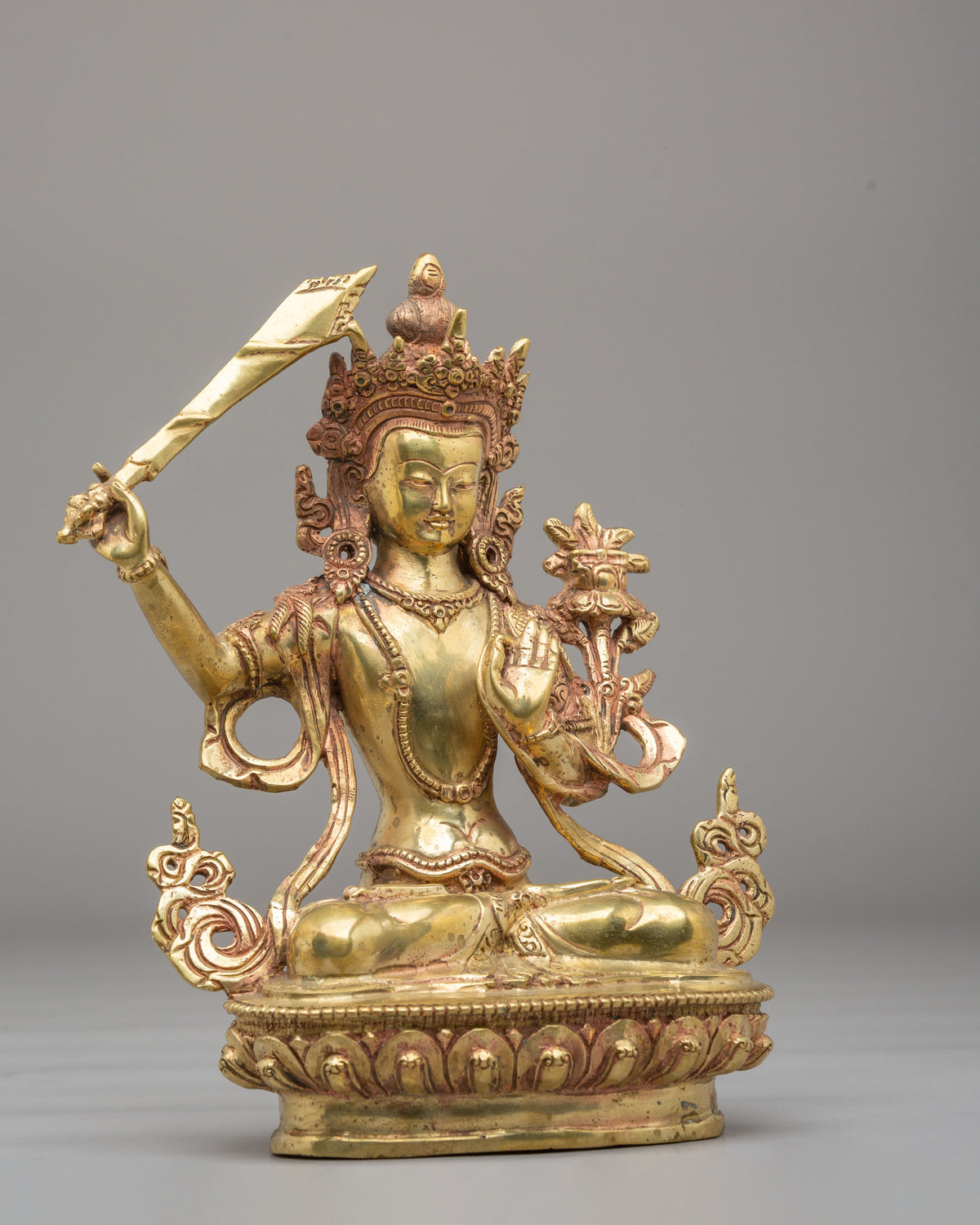Manjushri Wisdom Bodhisattva Sculpture | A Symbol of Wisdom