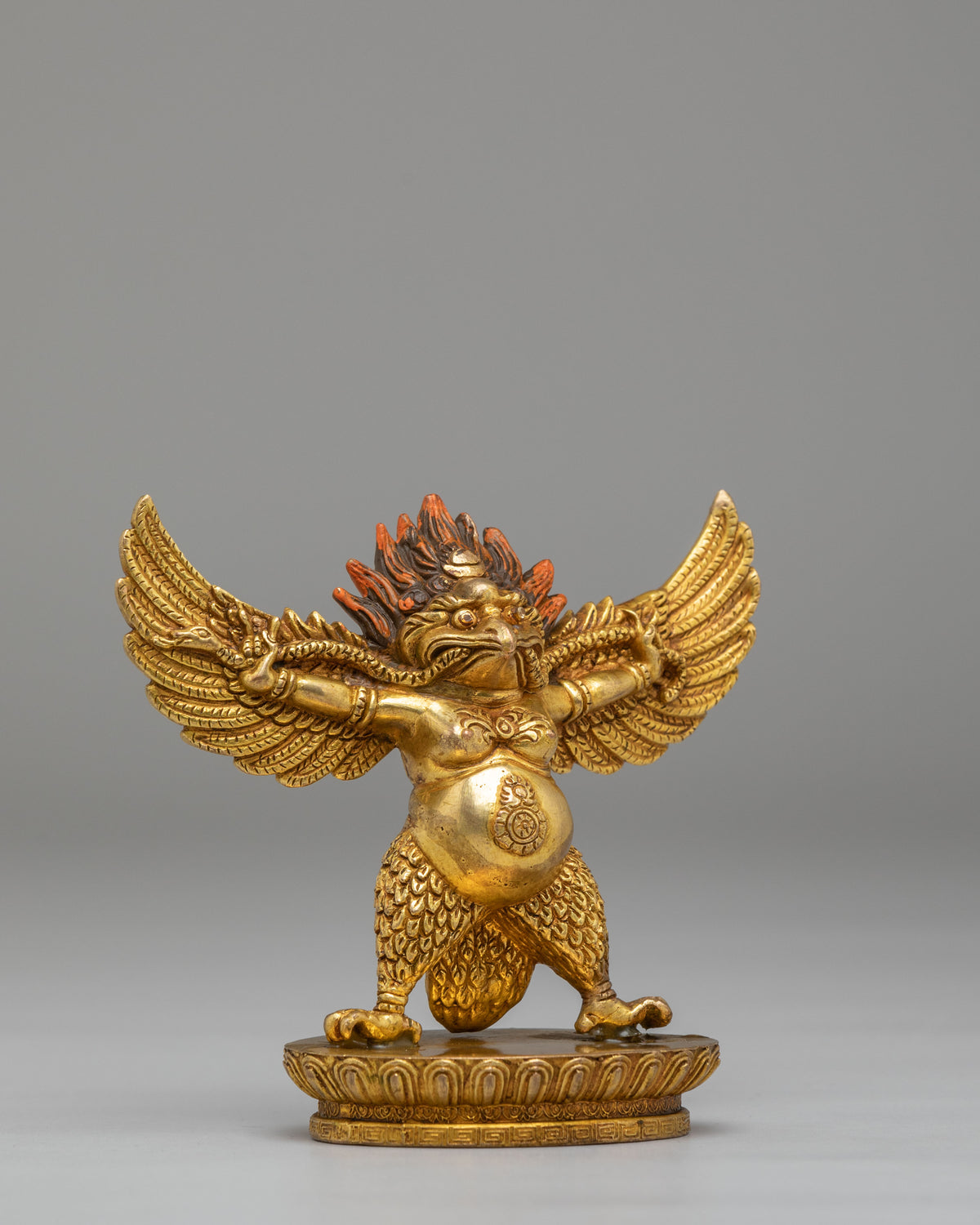 Buddhist Shrine Garuda Statue | Decorative Spiritual Protector