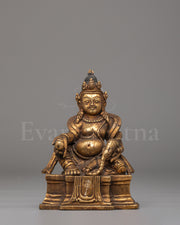 Tibetan Dzambhala Wealth God Statue
