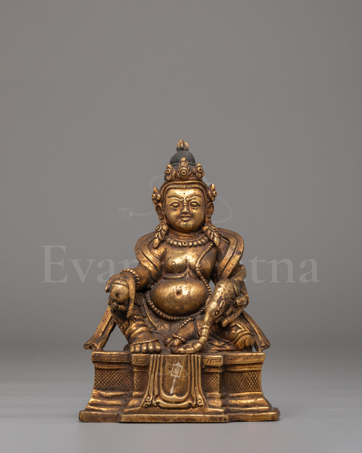 Tibetan Dzambhala Wealth God Statue