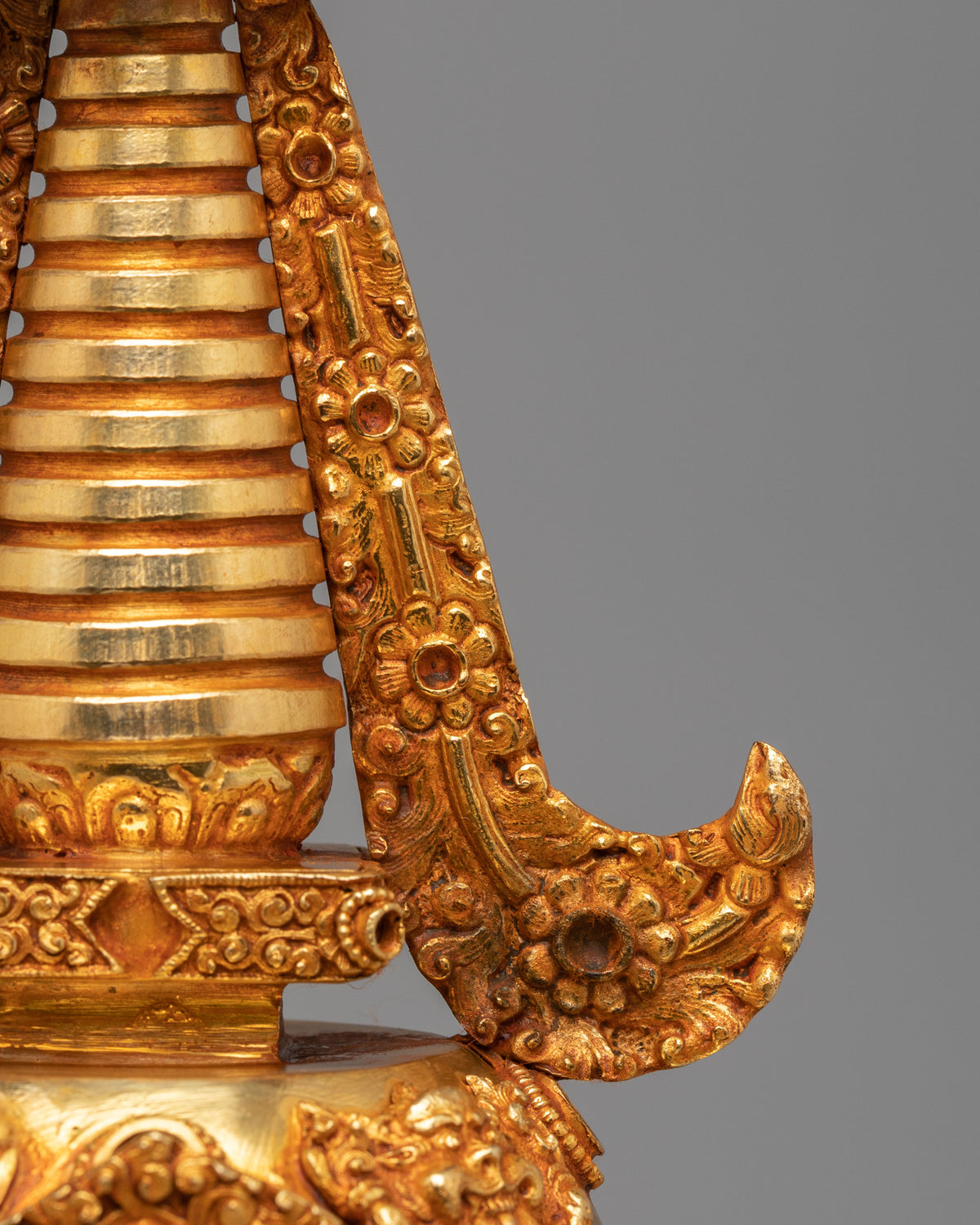 Handmade Buddhist Namgyal Chorten Stupa | Spiritual Home Decor
