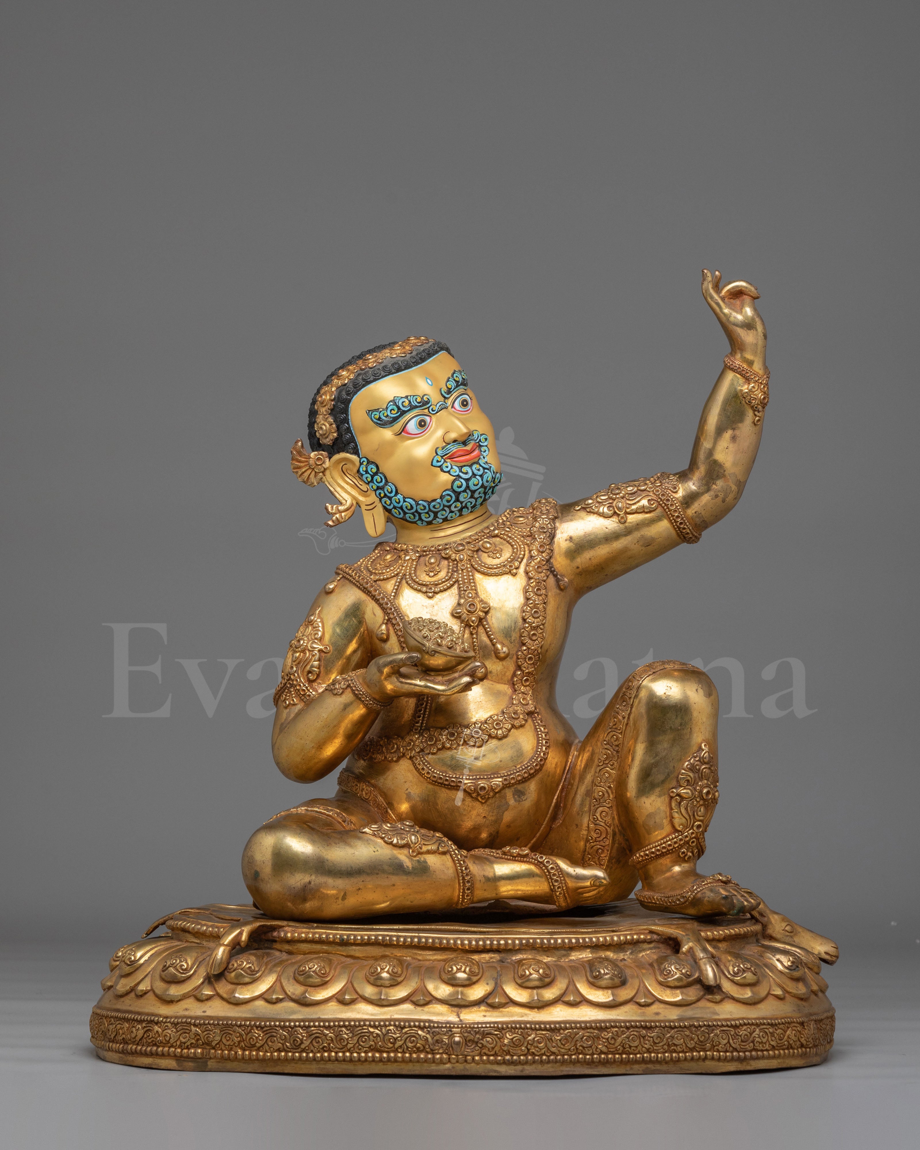 Virupa Buddhist Mahasiddha Statue