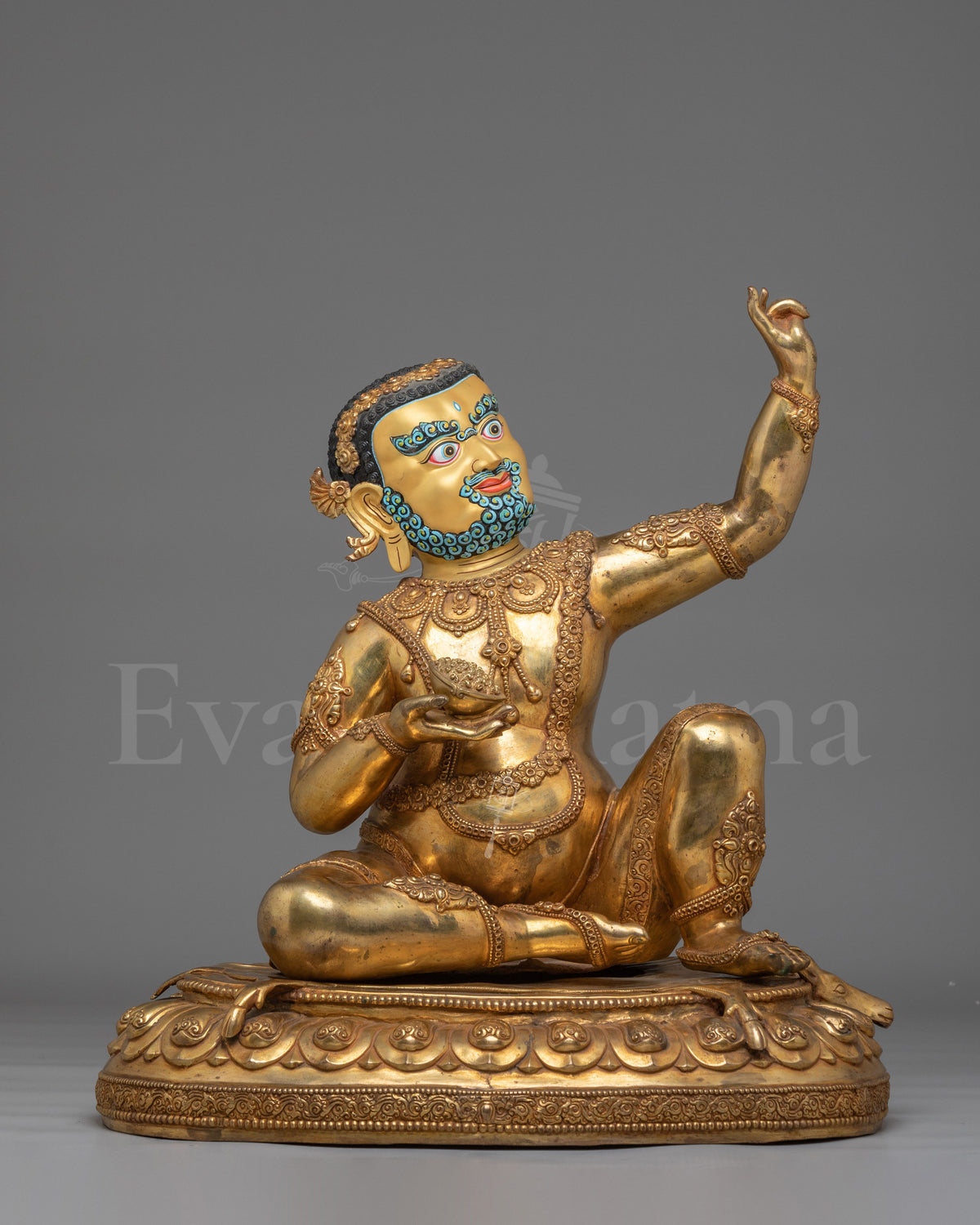 Virupa Buddhist Mahasiddha Statue