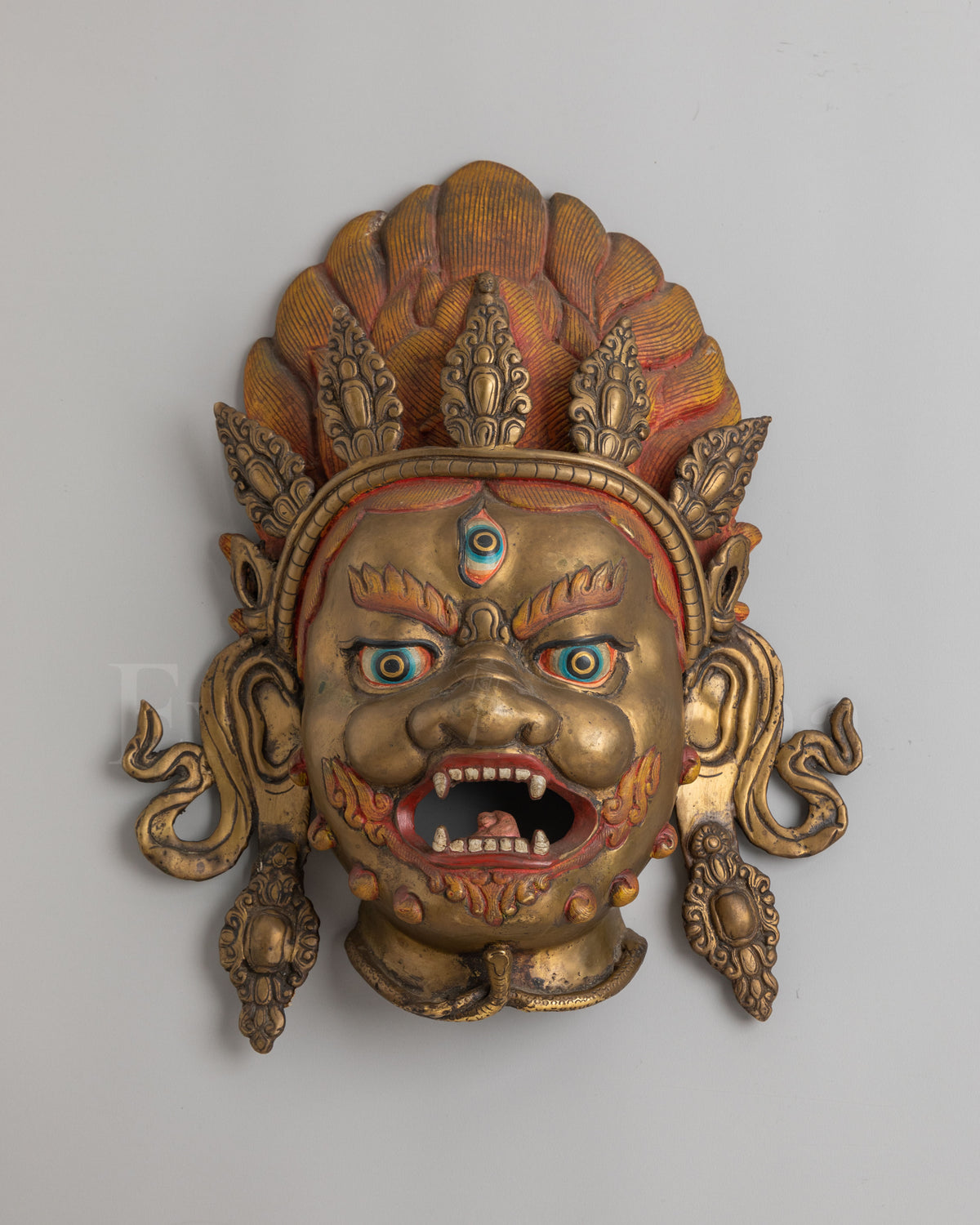 Bhairav Protective Deity Wall Hanging  