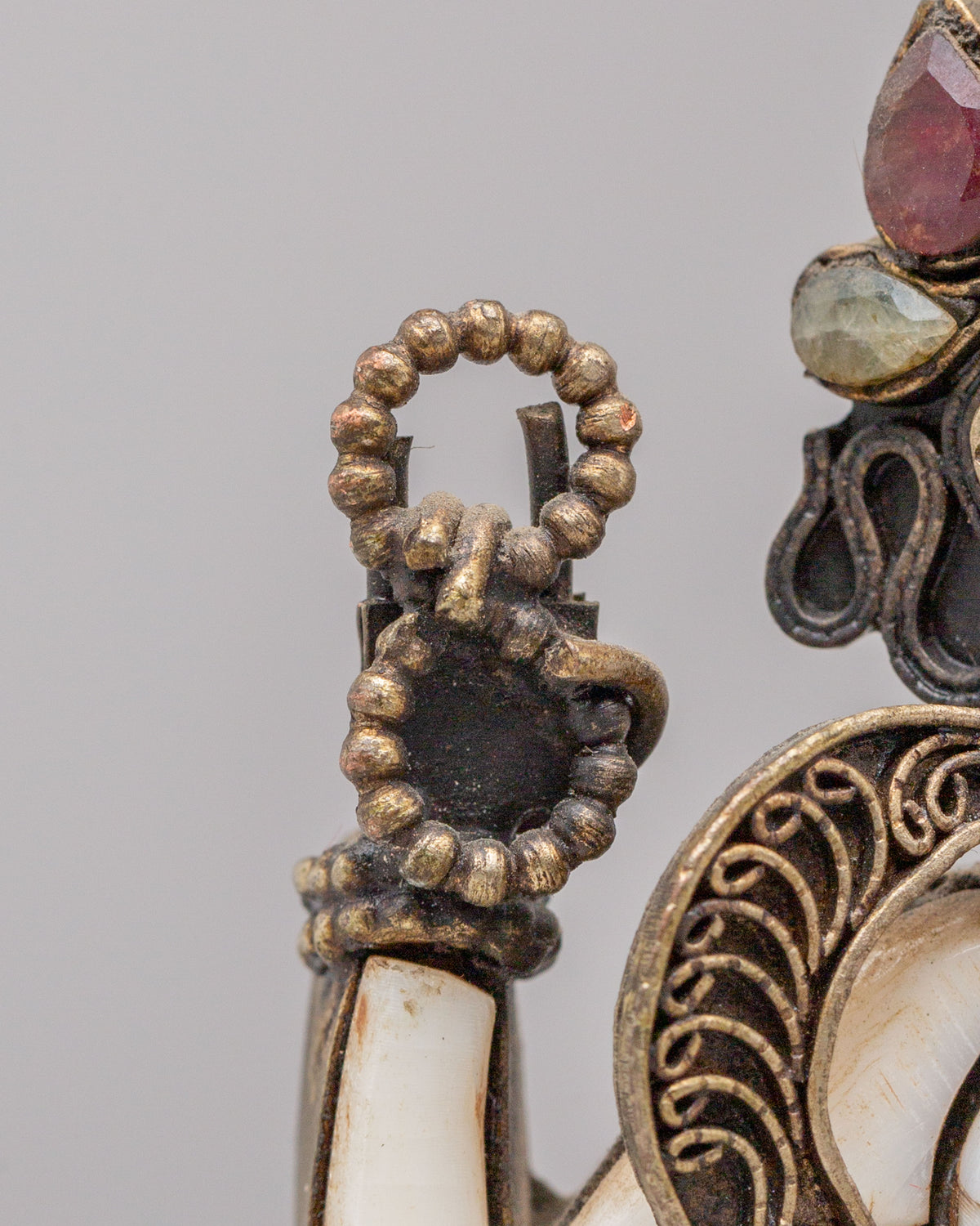 Handmade Buddhist Chenrezig Statue | Tibetan Compassion Deity Sculpture