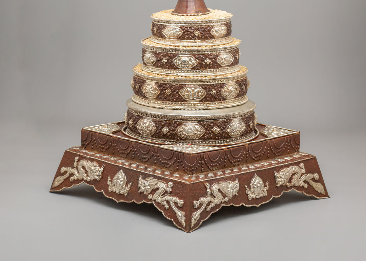 Vajrayana Mandala Offering Set | Tibetan Ritual Art for Spiritual Practices