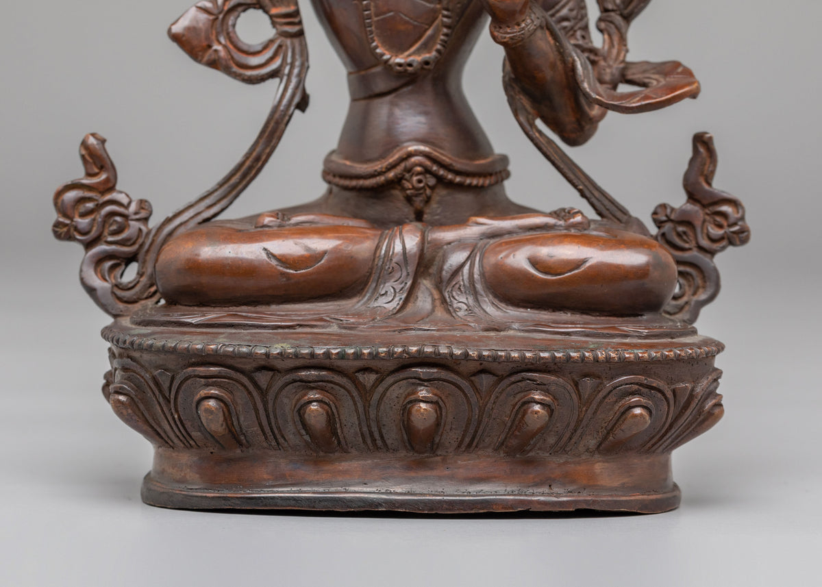 Sacred Manjushri Wisdom Buddha Statue | Symbol of Enlightenment