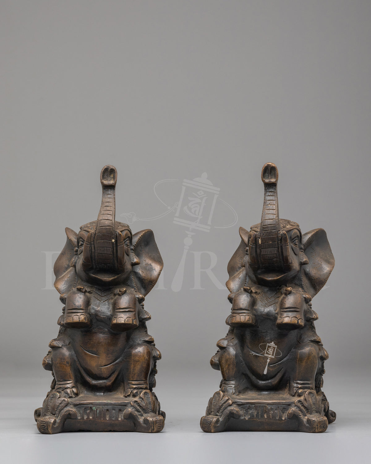 Handcrafted Elephant Sculpture Set  