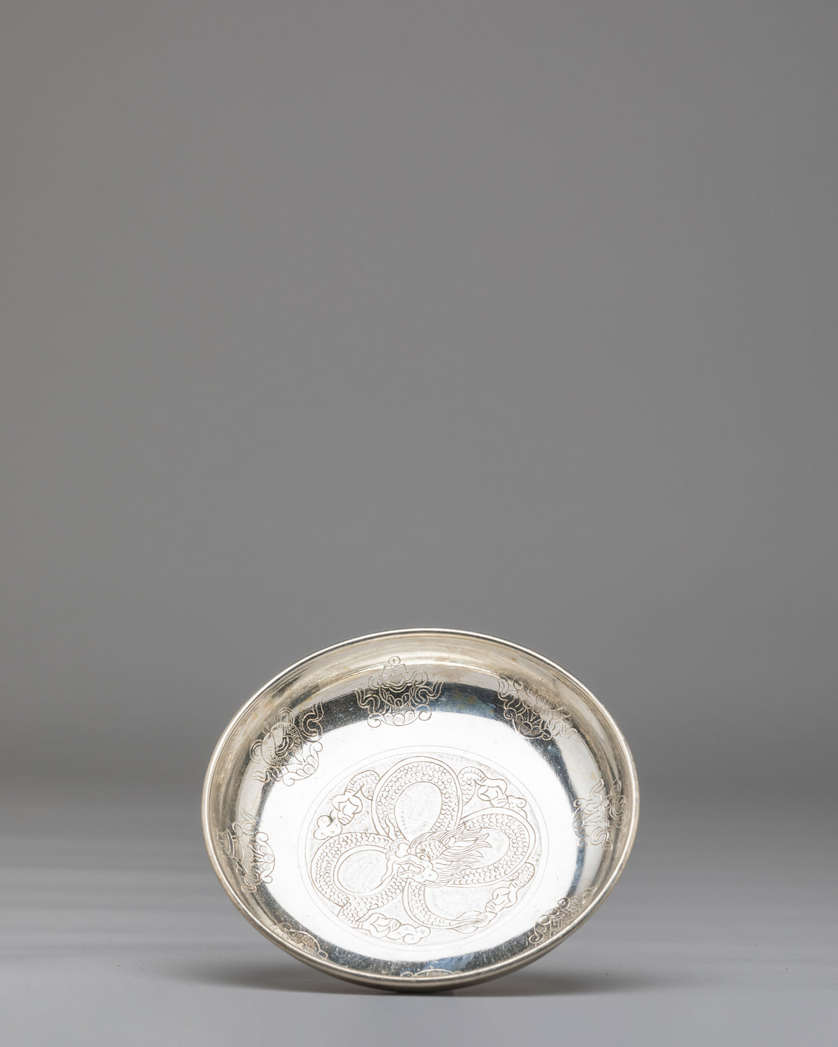 Tibetan Tea Cup Holder Set | Handcrafted Decor for Spiritual Ceremonies