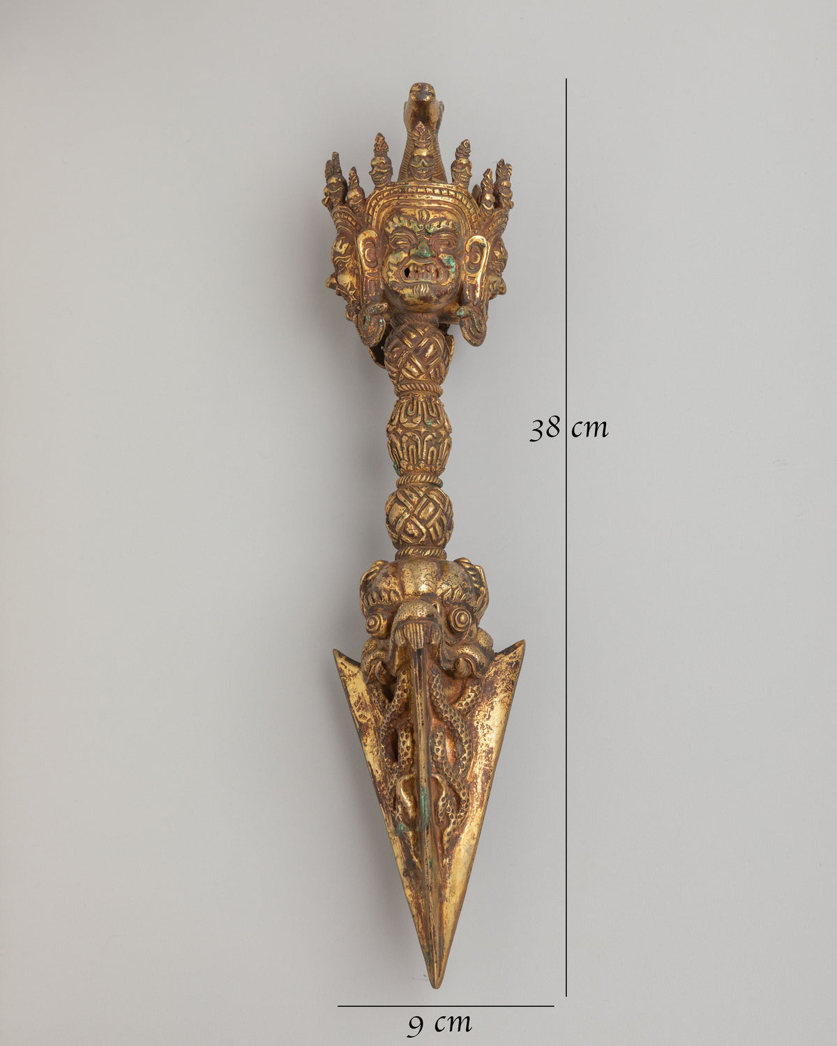 Sacred Handmade Ritual Dagger | Hayagriva Headed Vajrayana Phurba