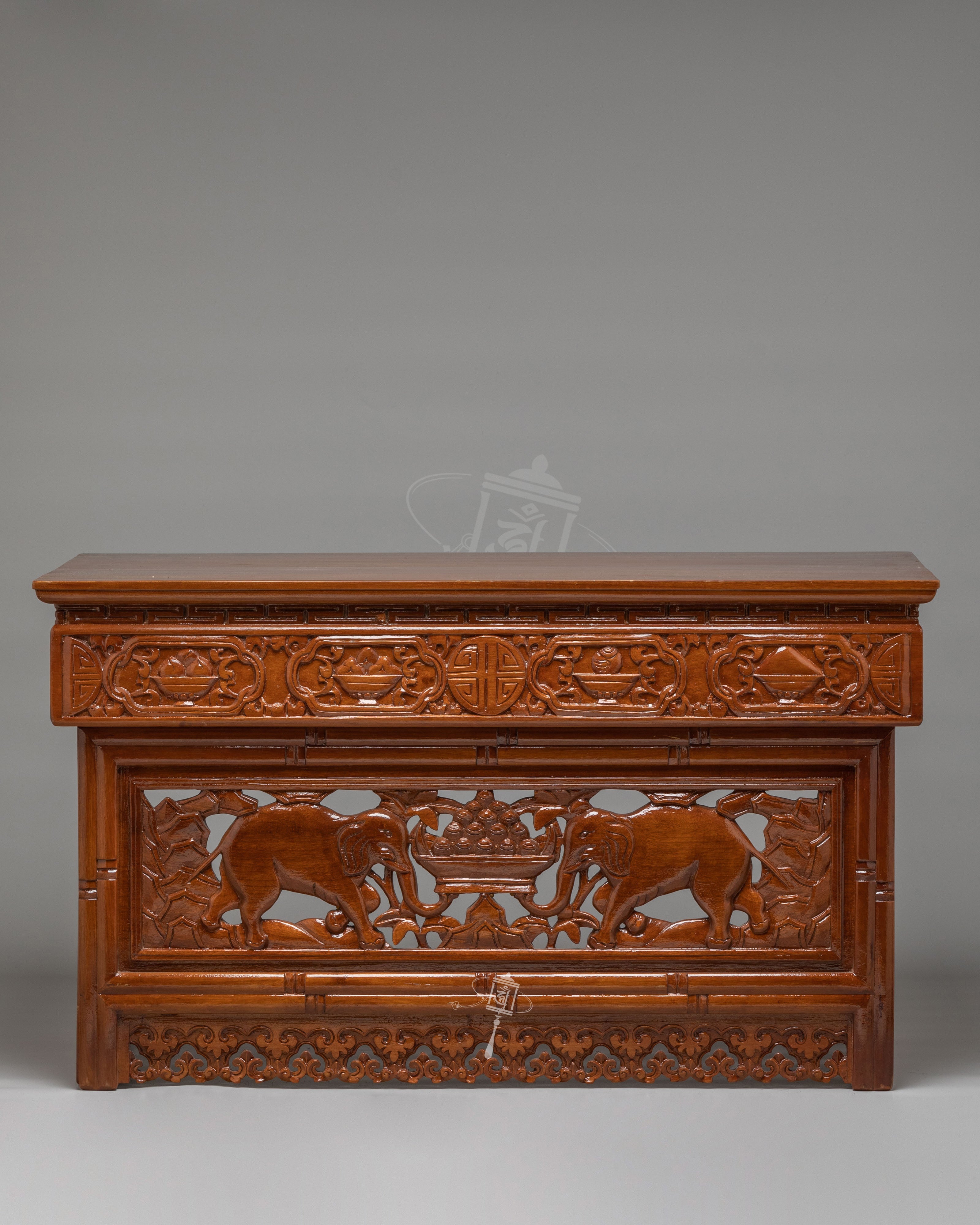 Traditional Tibetan Furniture Piece 