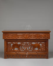 Traditional Tibetan Furniture Piece 
