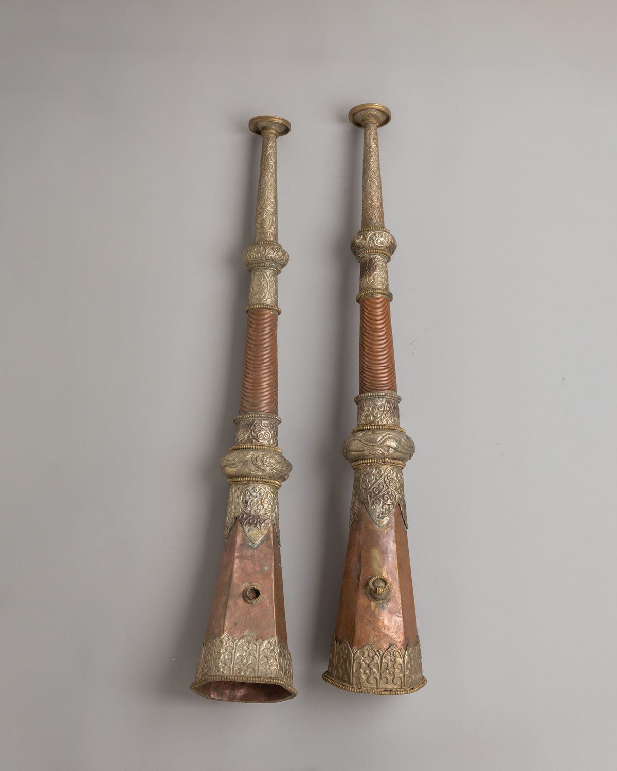 Tibetan Kangling Ceremonial Horns | Chöd Ritual Tools