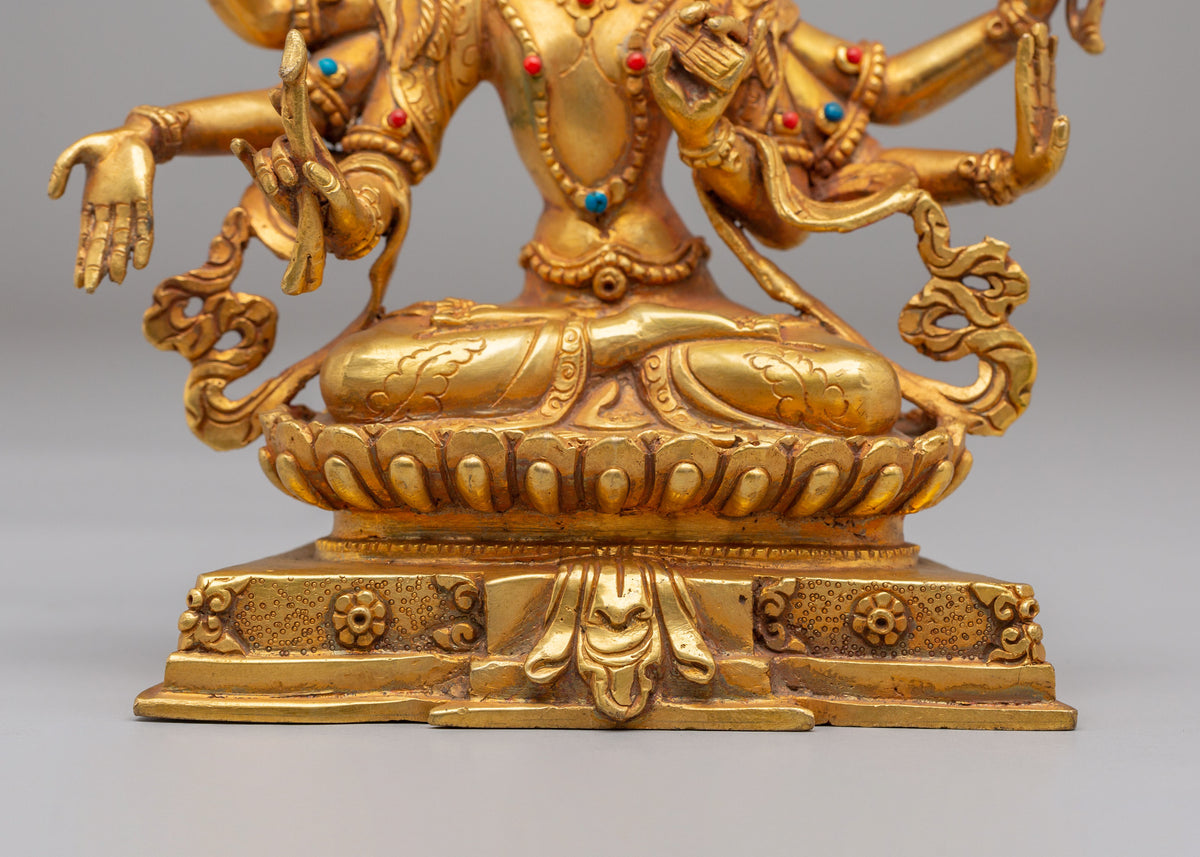 Buddhist Shrine Maha Manjushri Statue | Maha Manjushri Bodhisattva Sculpture