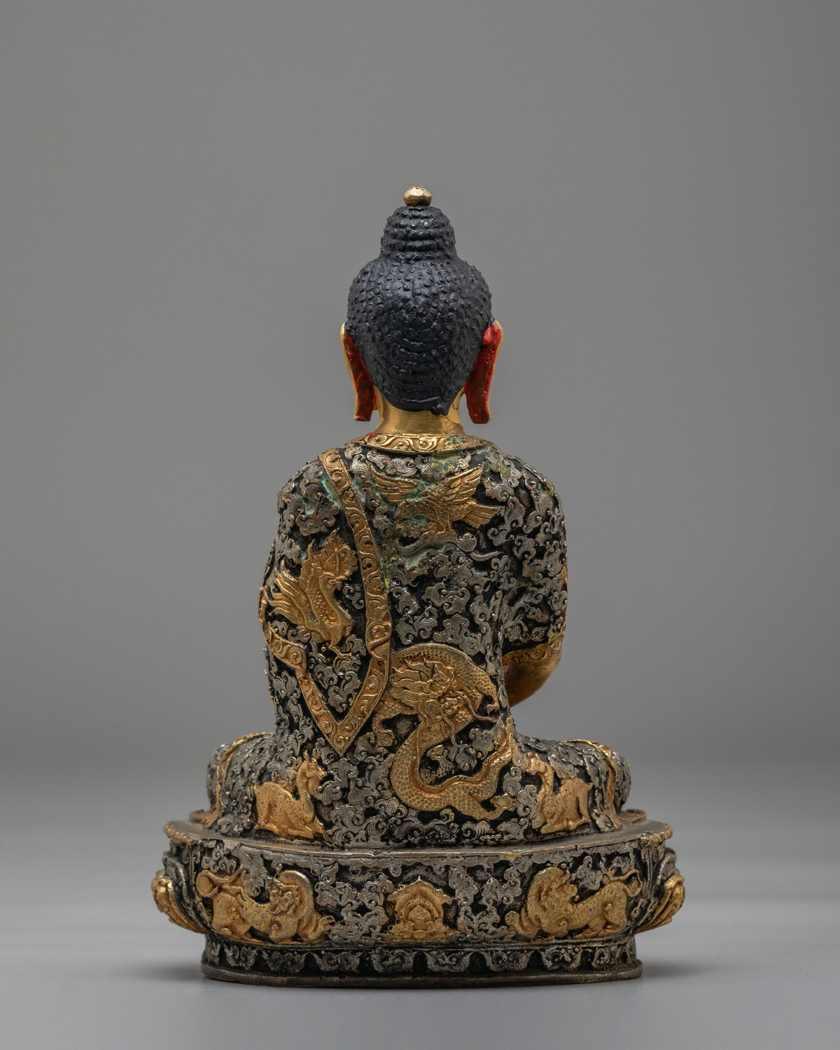 Traditional Tibetan Amitabha Sculpture | Symbol of Infinite Light